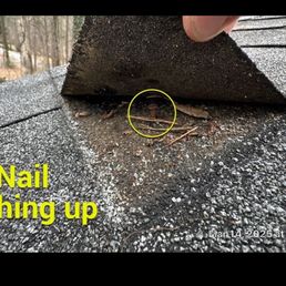 Old roof