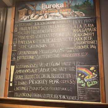 Eureka! - Rotating Taps - Bars Near Me - Cerritos, California