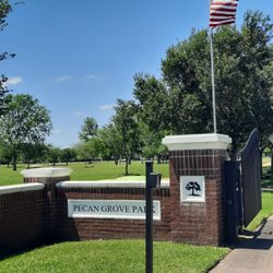 Pecan Grove Park - Entrance
