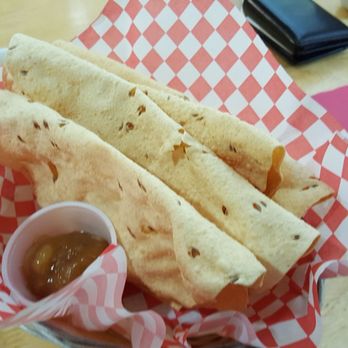 Wildberry Restaurant - Pappadum. Yummy but messy - American Near Me - Ashford, Washington Wildberry Restaurant - Pappadum. Yummy but messy - American Near Me - Ashford, Washington