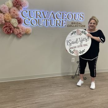 Curvaceous Couture - I said yes to the mother of the bride dress - Bridal Near Me - Columbia, Maryland