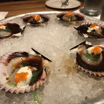 Bluewater Grill - Ponzu Sashimi Sea Scallops - Seafood Near Me - Santa Barbara, California Bluewater Grill - Ponzu Sashimi Sea Scallops - Seafood Near Me - Santa Barbara, California