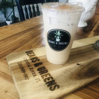 Beans & Greens - Pumpkin Iced Chai Tea Latte. - Breakfast & Brunch Near Me - Crystal River, Florida