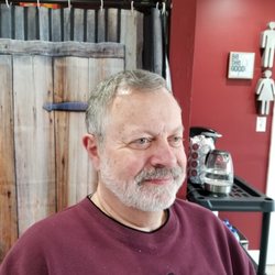 Teris Shearing Shed - Haircut & a beard trim.