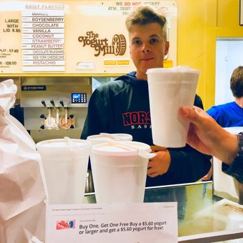 Yogurt Mill - I think we ordered enough to go! - Ice Cream & Frozen Yogurt Near Me - El Cajon, California Yogurt Mill - I think we ordered enough to go! - Ice Cream & Frozen Yogurt Near Me - El Cajon, California