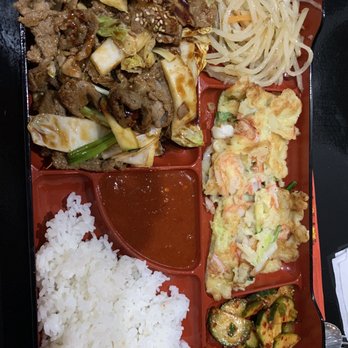 Seoul Korean BBQ - Beef bulgolgi bento box. - Korean Near Me - Carnegie, Pennsylvania