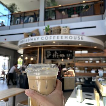 Broadway Coffeehouse - Meadowflower iced latte - Coffee & Tea Near Me - Salem, Oregon