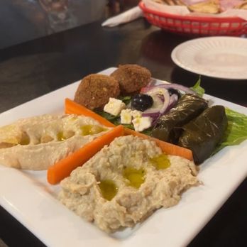 Kari's on 39th - Another view of the appetizer plate - Mediterranean Near Me - Kansas City, Missouri