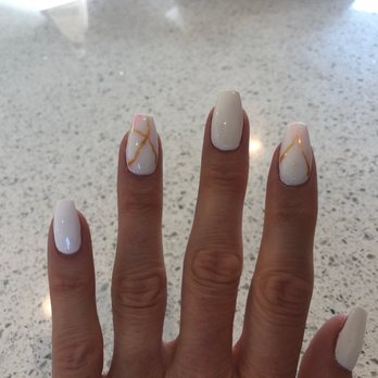 KC Nails & Spa - Cracked coffee design! Showed her a pic online and she nailed it! Thanks Lynn! - Nail Salons Near Me - Placentia, California KC Nails & Spa - Cracked coffee design! Showed her a pic online and she nailed it! Thanks Lynn! - Nail Salons Near Me - Placentia, California