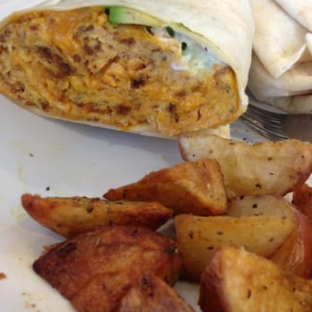 Scramble, a breakfast & lunch joint - Delicious southwest burrito with red potatoes! - Breakfast & Brunch Near Me - Phoenix, Arizona Scramble, a breakfast & lunch joint - Delicious southwest burrito with red potatoes! - Breakfast & Brunch Near Me - Phoenix, Arizona
