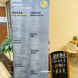 Holy Lemon Tea Shop - Menu - jul24