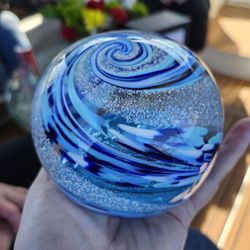 Glass Quest - Cremation class piece custom ordered. It turned out amazing!
