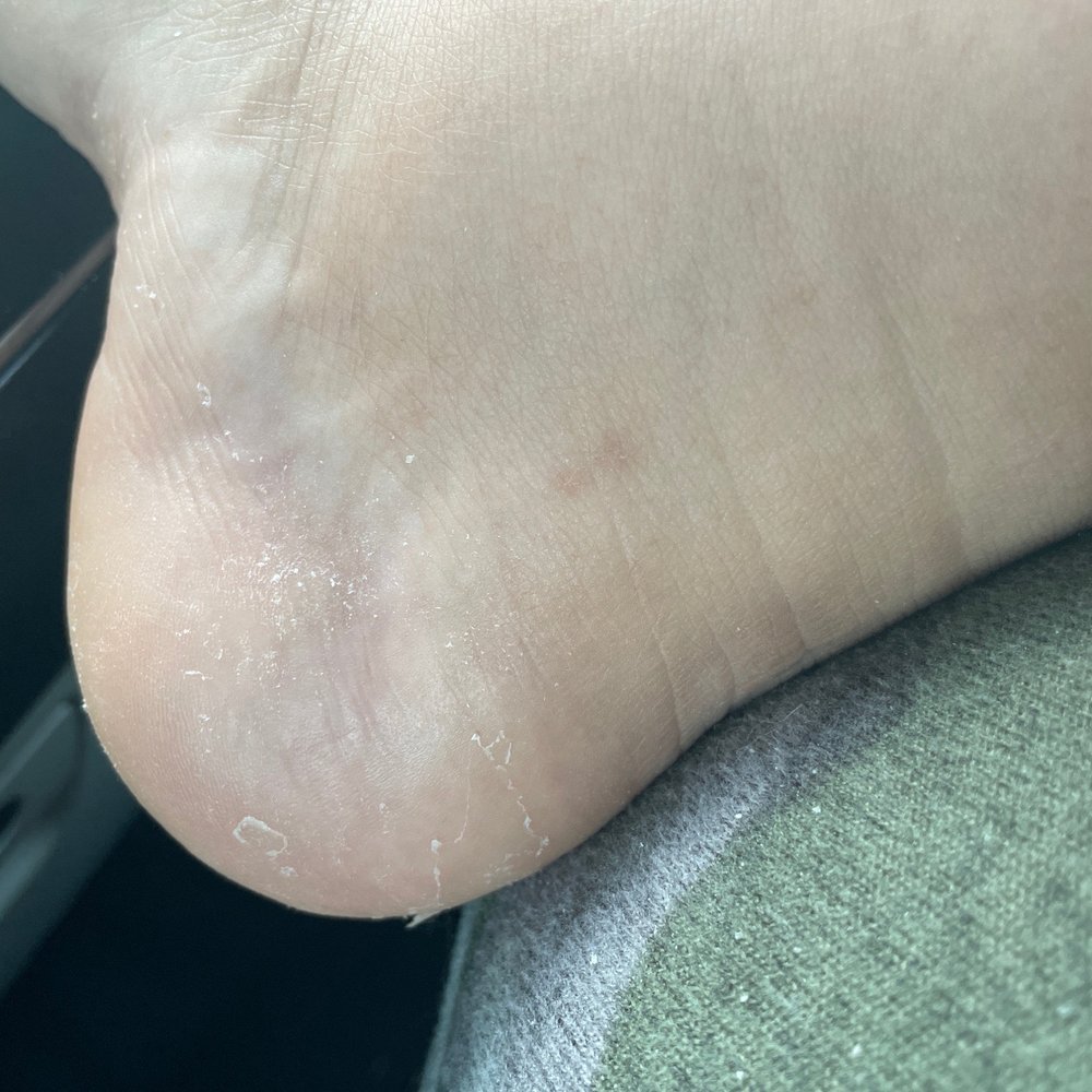 I have never left from getting a pedicure looking like this.