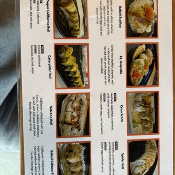 Full Moon Sushi - Menu. - Japanese Near Me - San Clemente, California