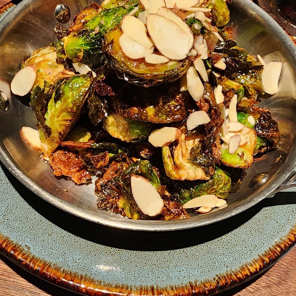 Eureka! Henderson - crispy glazed brussel sprouts. - American Near Me - Henderson, Nevada