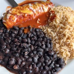 Enchilada plate