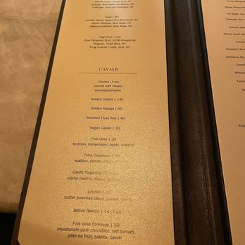 Room 725 - Caviar selection and other bites - Champagne Bars Near Me - Austin, Texas
