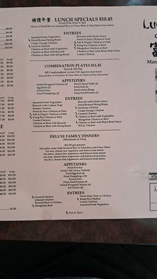 Menu photo 5 Lucky Bamboo Modesto, CA