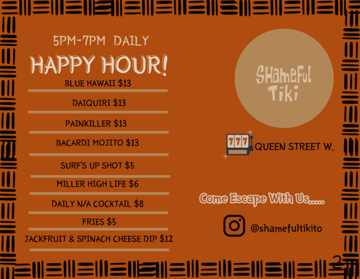 The Shameful Tiki Room Toronto by null