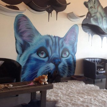 Cat & Craft - Beautiful mural! - Coffee & Tea Near Me - Vista, California Cat & Craft - Beautiful mural! - Coffee & Tea Near Me - Vista, California