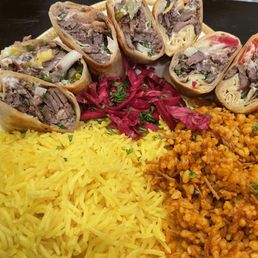 Beef Shawarma Wrap Beef Shawarma Wrap