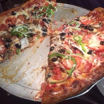 Mellow Mushroom Wilder - This is their large house pizza. Looks thin but 1 or 2 slices will make the average person full! Good stuff! - Pizza Near Me - Wilder, Kentucky Mellow Mushroom Wilder - This is their large house pizza. Looks thin but 1 or 2 slices will make the average person full! Good stuff! - Pizza Near Me - Wilder, Kentucky