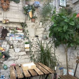 One wall of the back patio! One wall of the back patio!