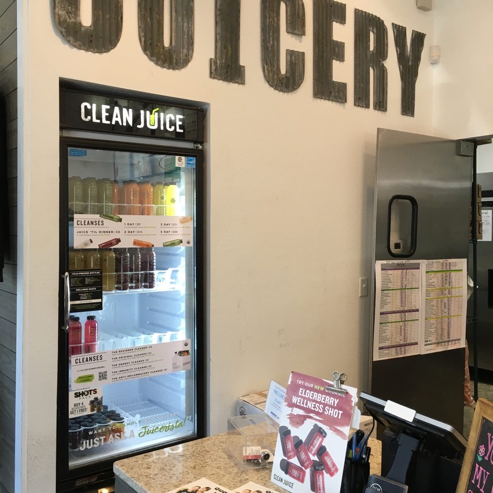 Clean Juice - a juicery counter and refrigerator - Juice Bars & Smoothies Near Me - Tampa, Florida Clean Juice - a juicery counter and refrigerator - Juice Bars & Smoothies Near Me - Tampa, Florida