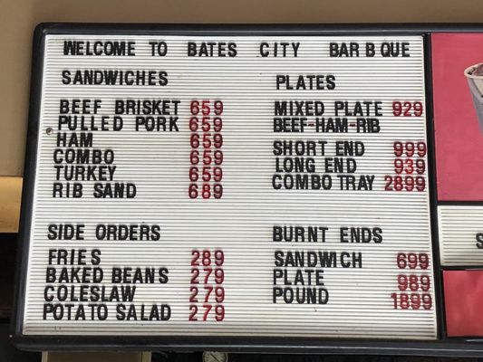Bates City BBQ by null