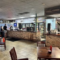 Babe's Old Fashioned Food - Veronica up front taking care of front counter duties.