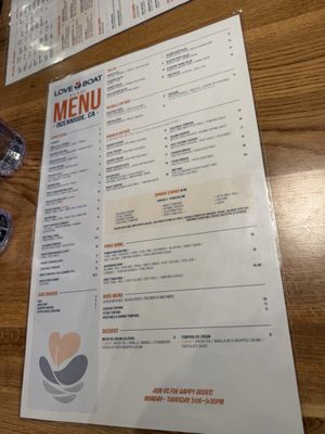 Menu photo 2 Love Boat Sushi San Marcos, CA
