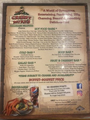 Menu photo 4 Crabby Mike's Calabash Seafood Surfside Beach, SC Menu photo 4 Crabby Mike's Calabash Seafood Surfside Beach, SC