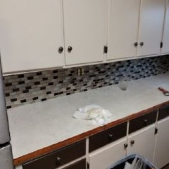 Precision Remodeling & Repair Services - The Mosaic backsplash I installed adds a nice touch to this kitchen. - Home Cleaning Near Me Precision Remodeling & Repair Services - The Mosaic backsplash I installed adds a nice touch to this kitchen. - Home Cleaning Near Me