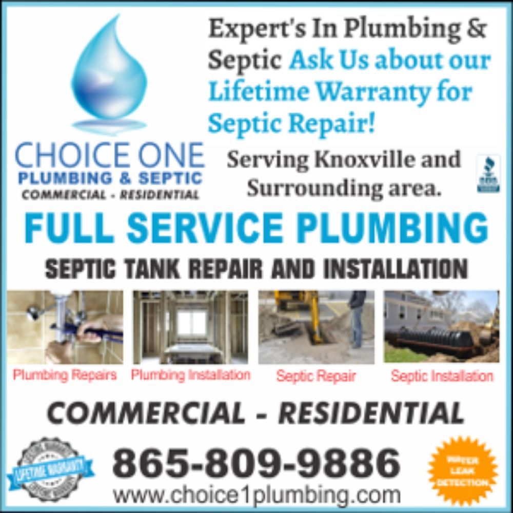 Slide of Choice One Plumbing