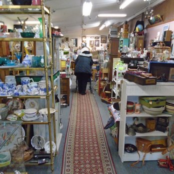 Antiques White Bear - Looking towards the main desk from the far back of the store. - Antiques Near Me - White Bear Lake, Minnesota