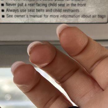 Pearl Nails & Spa - Another angle of the Gel x set that was separating from improper application. - Nail Salons Near Me - Carlsbad, California Pearl Nails & Spa - Another angle of the Gel x set that was separating from improper application. - Nail Salons Near Me - Carlsbad, California