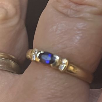 Tallmon's - My beautiful sapphire ring - Jewelry Near Me - Scottsbluff, Nebraska Tallmon's - My beautiful sapphire ring - Jewelry Near Me - Scottsbluff, Nebraska