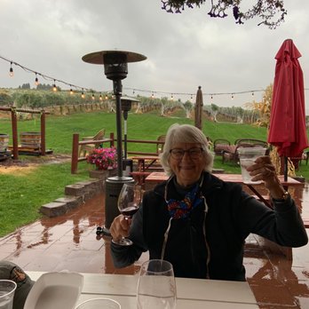 Lake Chelan Winery - The BBQ deck - Wineries Near Me - Chelan, Washington