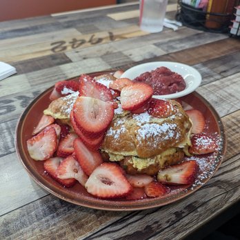 Eggscellent - Strawberry pancakes - Breakfast & Brunch Near Me - Las Vegas, Nevada Eggscellent - Strawberry pancakes - Breakfast & Brunch Near Me - Las Vegas, Nevada