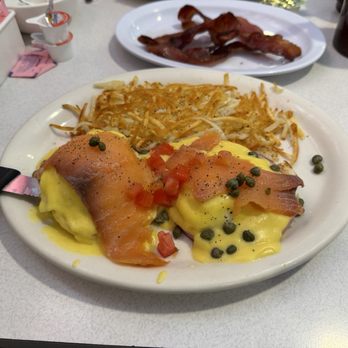 Nicki's Omelette & Grill - Alaskan Benedict - Breakfast & Brunch Near Me - Tampa, Florida Nicki's Omelette & Grill - Alaskan Benedict - Breakfast & Brunch Near Me - Tampa, Florida