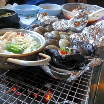 Jae Bu Do - Grilling/cookin the food. Uhg so delicious - Korean Near Me - Los Angeles, California Jae Bu Do - Grilling/cookin the food. Uhg so delicious - Korean Near Me - Los Angeles, California