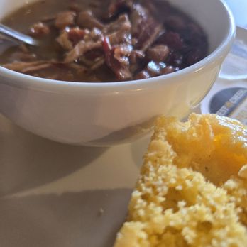 Van's Country Table - Beans and cornbread, comes with a slaw side. - American Near Me - Marengo, Indiana