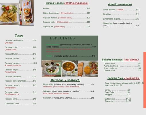 Menu photo 2 La Nueva Esperanza Green Brook, NJ Menu photo 2 La Nueva Esperanza Green Brook, NJ