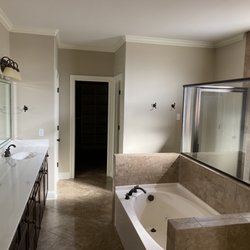 Complete interior house paint.