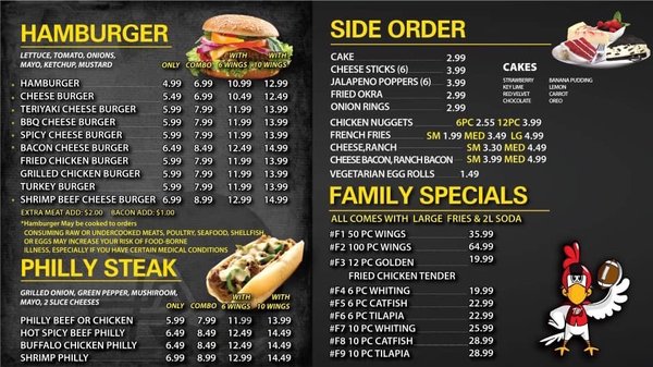 Menu photo 5 Touch Down Wings Atlanta, GA Menu photo 5 Touch Down Wings Atlanta, GA