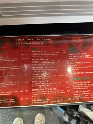 Menu photo 5 Pana's Cafe Commerce, CA