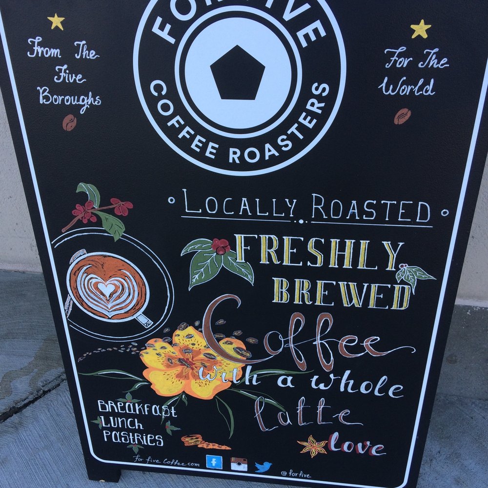 For Five Coffee Roasters - They are open!!!! - Coffee Roasteries Near Me - Manhasset, New York