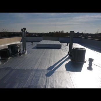 IL Certified Roofing - After pictures with Aluminum coating - Roofing Near Me - Oak Lawn, Illinois