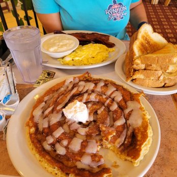 Astronomical Pancake House - Cinnamon swirl pancake. - Breakfast & Brunch Near Me - Williamsburg, Virginia Astronomical Pancake House - Cinnamon swirl pancake. - Breakfast & Brunch Near Me - Williamsburg, Virginia