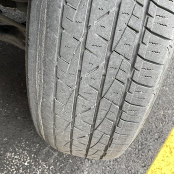 Avis - Bad tires - Car Rental Near Me - Anchorage, Alaska